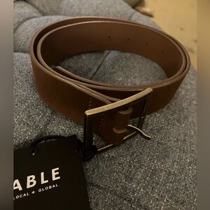 NWT ABLE brown belt